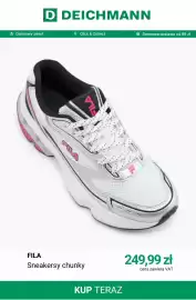 Deichmann gazetka tydzień 33 Strona 10: Sneakersy chunky Fila €249,99
