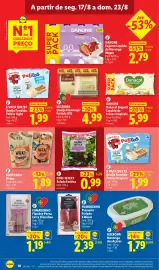 Folheto Lidl semana 34 Página 10: Chef select salada exótica €0,99, Fumadinho presunto reserva fatiado €2,39