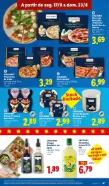 Folheto Lidl semana 34 Página 27: Italiamo gelado tiramisu/macchiato €2,89, Italiamo mini sorbettiera €2,99