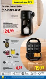 Folheto Lidl | Novidades Página 20: Silvercrest tostadeira 3 em 1 - 750 w €19,99, Máquina de Granizados Silvercrest €24,99