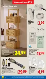 Folheto Lidl | Novidades Página 10: Remington escova de ar quente 1000 w €29,99, Tronic mini ventoinha €4,99