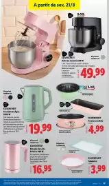 Folheto Lidl | Novidades Página 17: Silvercrest tabuleiro €3,99, Silvercrest batedor de leite elétrico 500 w €16,95