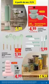 Folheto Lidl | Novidades Página 19: Silvercrest conjunto de caixas de conservação €14,99, Silvercrest faca de cozinha €1,99