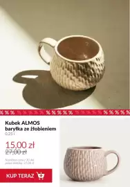 Homla gazetka tydzień 33 Strona 5: Kubek Almos baryłka ze żłobieniem €15,00
