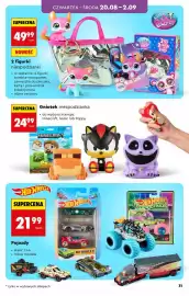 Biedronka gazetka Strona 31: Pojazdy Hot Wheels 3-pak €21,99, Zestaw 2 figurki niespodzianki Littlest Pet Shop €49,99