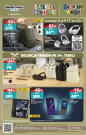 Biedronka gazetka Strona 42: Słuchawki dokanałowe bezprzewodowe Havit TW982 czarne €54,90