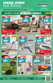 Biedronka gazetka Strona 43: Odkurzacz piorący Dreame N10 €419,00, Grill ogrodowy węglowy okrągły Time for €19,99