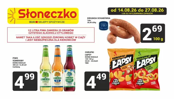 Słoneczko gazetka (ważność do 27-08)