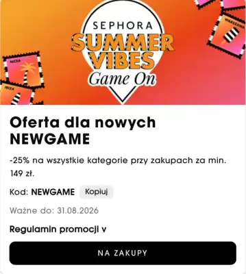 Sephora gazetka (ważność do 31-08)