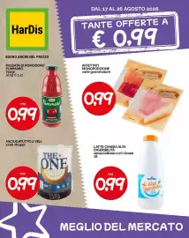 Volantino Hardis Pagina 1: The One asciugatutto €0,99, Salumeria Italiana Prosciutto Crudo €0,99