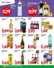 Volantino Hardis Pagina 12: Pepsi Regular classica/zero €0,99, Whisky Sailor's Blended €5,99