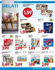 Volantino Hardis Pagina 13: Coppe al caffè Vale €1,99, Baci Perugina Cono Classico €3,99