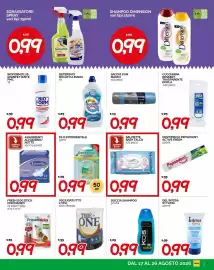 Volantino Hardis Pagina 3: Sacchi con manici €0,99, Salviette baby talco Soffice €0,99