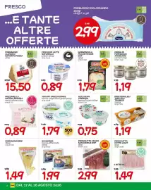 Volantino Hardis Pagina 4: Yogurt greco kionas bianco magro €1,79, Alpli' Kefir cremoso €0,75