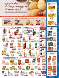 Folheto Shibata Supermercados Página 1: Coxinha da Asa Congelada Ad'oro Pacote €13,99, Refrigerante Guaraná Antarctica €7,99