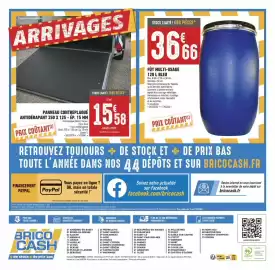 Catalogue Brico Cash page 4: Fût Multi-Usage €36,66, PANNEAU CONTREPLAQUÉ ANTIDÉRAPANT €15,58