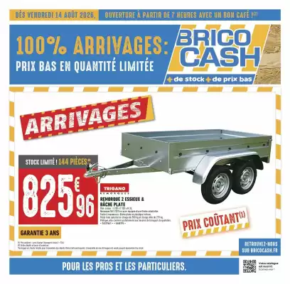 Brico Cash (valable jusqu'au 27-08)