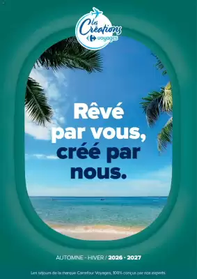 Carrefour Voyages (valable jusqu'au 30-10)