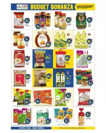 Bigmart leaflet Page 5: Mughal Bake House Bread €3,99, Rubicon Drink €3,99