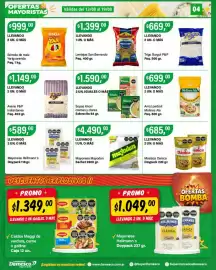 Catálogo Supermercados Damesco semana 33 Página 4: Danica mostaza €685,00, Yari sémola de maiz €99.900,00