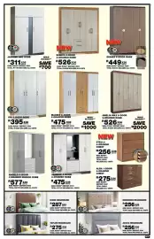Lewis catalogue Page 3: MACEIO 6-DOOR 2-DRAWER ROBE €475,00, Jasmine ABC Robe €11.196,00