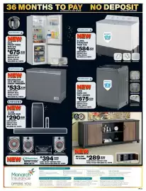 Lewis catalogue Page 3: Willow TV Stand €3.499,99, Kelvinator Starlight Twin Tub €8.999,99