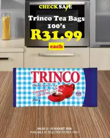 Check Save catalogue Page 2: Trinco Tea Bags €31,99