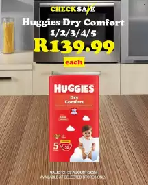 Check Save catalogue Page 5: Huggies Dry Comfort €139,99