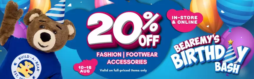 Build-A-Bear catalogue Page 1