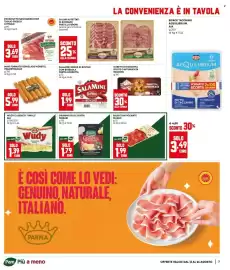 Volantino Panorama Pagina 7: Wudy classico small €1,39, Prosciutto San Daniele DOP Citterio €3,69