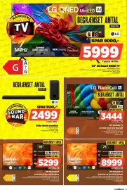Power tilbudsavis Side 25: Lg 65" 4K Smart QNED TV €5.999,00, Lg Dolby Atmos soundbar €2.499,00