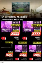 Power tilbudsavis Side 28: Samsung 43" 4K Smart TV €2.333,00, Samsung 55" 4K Smart TV €2.777,00