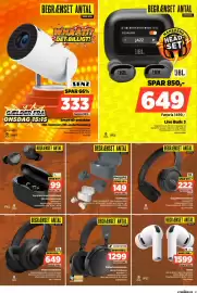 Power tilbudsavis Side 31: Senz Smart HD-projektor 130-tommers HD-underholdning €333,00, Jbl Live Buds 3 €649,00