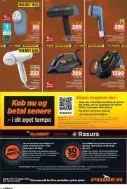Power tilbudsavis Side 54: Fnugfjerner Praktisk USB-opladning €99,00, Steamer Automatisk slukning efter 8 min. €299,00
