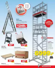 Bauhaus tilbudsavis uge 33 Side 17: Skruesortiment €179,95, Mobilt stillads €6.999,00
