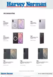Harvey Norman catalogue Page 12: Samsung Galaxy Z Fold8 Ultra Silicone Magnet Case - Techno Violet €78,00