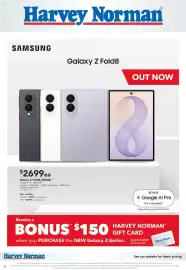 Harvey Norman catalogue Page 4: Samsung Galaxy Z Fold8 €2.699,00