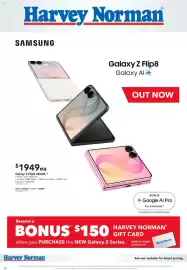 Harvey Norman catalogue Page 6: Galaxy Z Flip8 €1.949,00