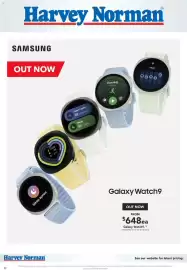 Harvey Norman catalogue Page 8: Samsung Galaxy Watch9 €648,00