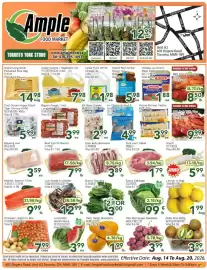 Ample Food Market flyer week 33 Page 1