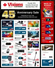 Visions Electronics flyer week 33 Page 1