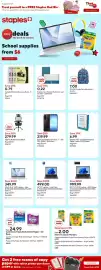 Staples flyer Page 1