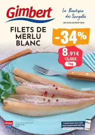 Catalogue Gel 2000 page 1: Gimbert Filets de merlu blanc €8,91