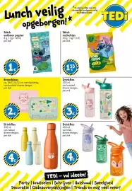 TEDi folder Pagina 12: Stitch eetbaar papier €1,00, Stitch maïschips €1,55