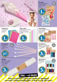 TEDi folder Pagina 19: Pompons €1,00, Fotokarton €1,00