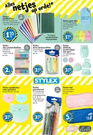 TEDi folder Pagina 2: Stylex snelhechters €1,55, Stylex gum ijsje €1,55