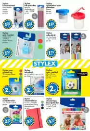 TEDi folder Pagina 3: Stylex knutselschaar €1,55, Stylex HB-potloden €1,55