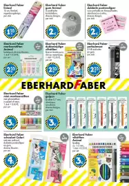 TEDi folder Pagina 8: Eberhard Faber liniaal €1,55, Eberhard Faber gum Animal €2,00