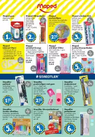 TEDi folder Pagina 9: Maped gum €1,00, Maped HB-potloden €2,00