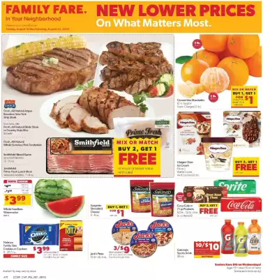 Family Fare (valid until 22-08)